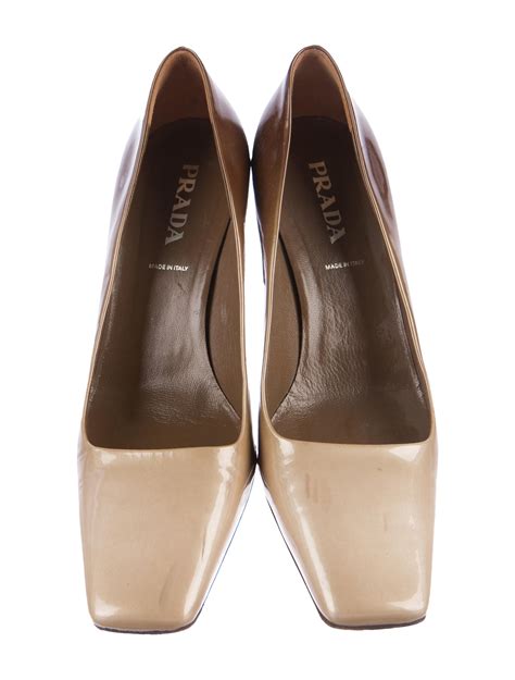 prada square toe heels|prada high heels sneakers.